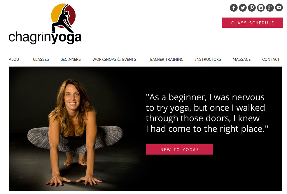 Just Launched: Chagrin Yoga