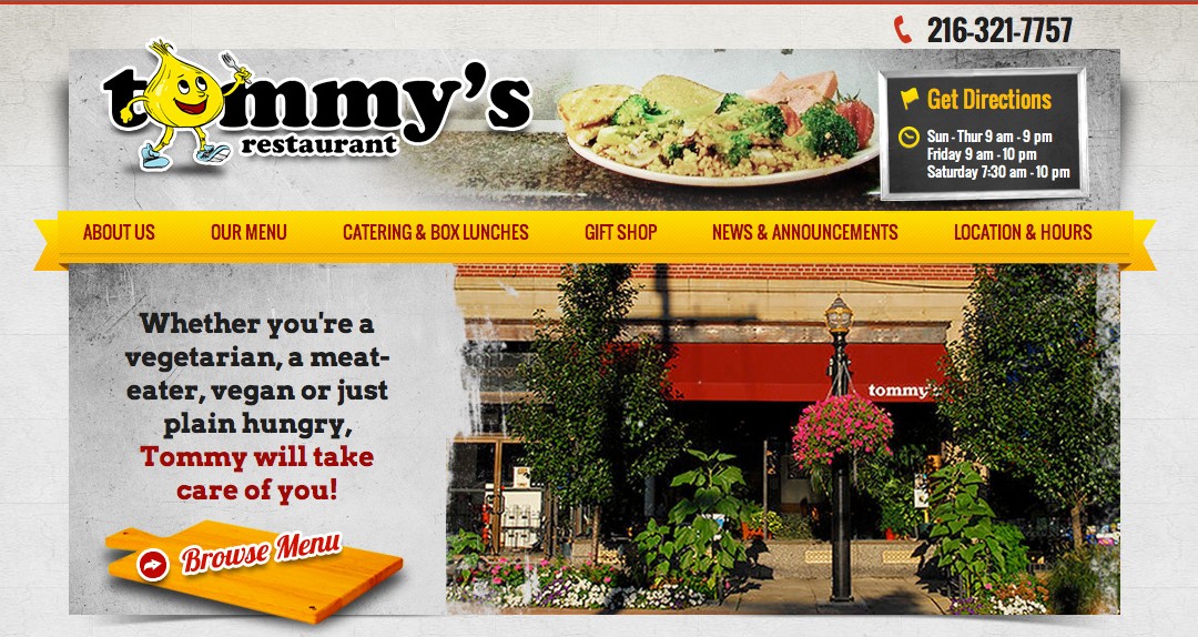 Just Launched: Tommy’s Restaurant